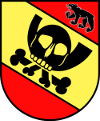 Bern coat of arms with Posthoernchen